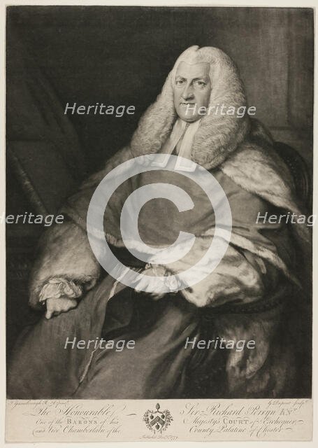 Sir Richard Perryn, n.d. Creator: Gainsborough Dupont.