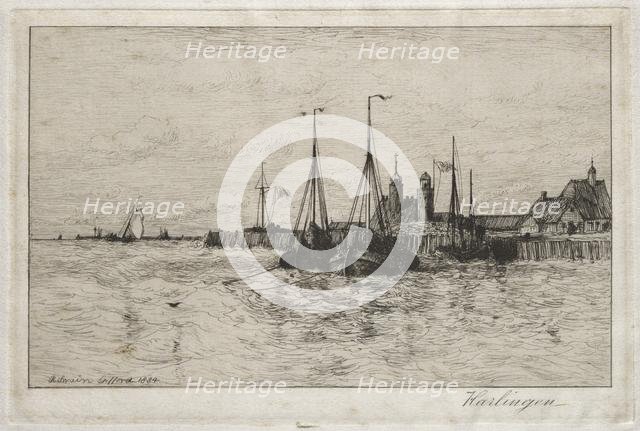 Harlingen, 1884. Creator: Robert Swain Gifford (American, 1840-1905).