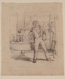 A Taste for Chemistry, c1820-1865. Creator: David Claypoole Johnston.