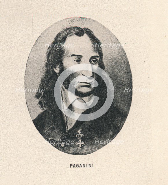 'Paganini.', 1895. Artist: Unknown.