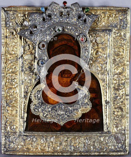 Vladimir's Mother of God, 1781. Creator: School of the Yaroslavl region.