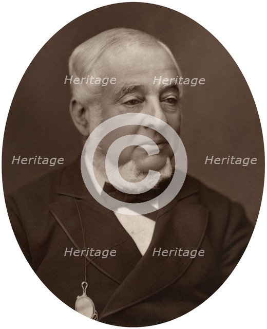 Warren de la Rue, British astronomer and physicist, 1882.Artist: Lock & Whitfield