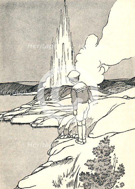 'A Geyser', 1912. Artist: Charles Robinson.