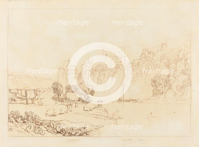 River Wye, published 1812. Creator: JMW Turner.