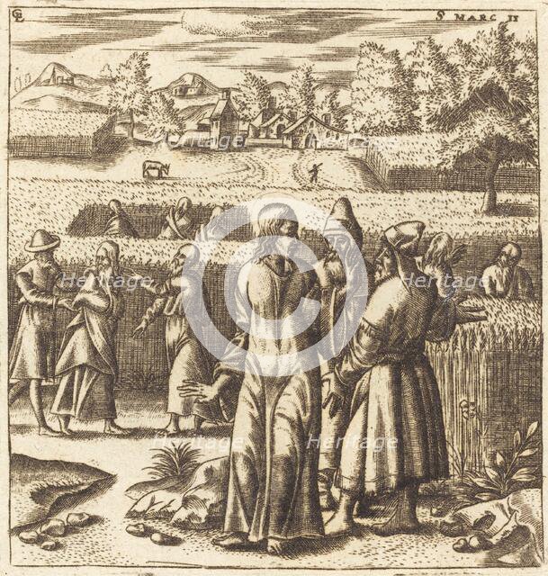 Christ and the Sabbath Laws, probably c. 1572/1580. Creator: Leonard Gaultier.