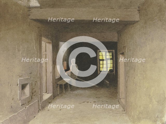 Bakery in Salzschlirf, 1880. Creator: Carl Theodor Reiffenstein.