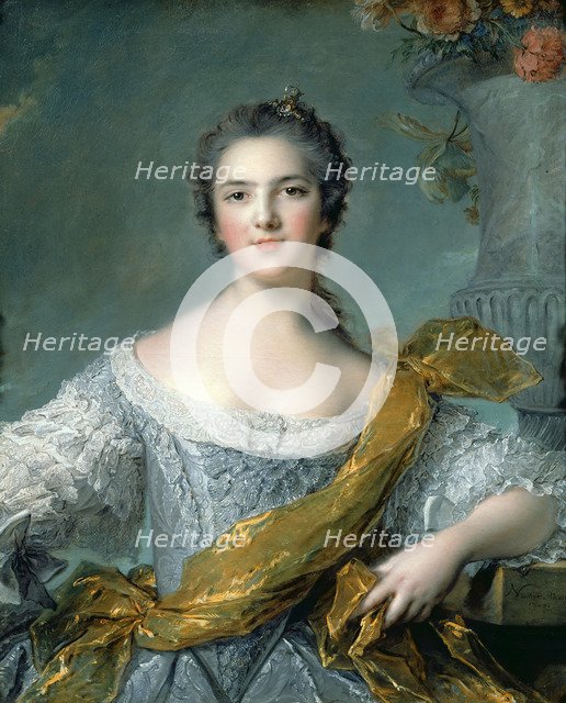 Marie Louise Thérèse Victoire of France (1733-1799). Artist: Nattier, Jean-Marc (1685-1766)