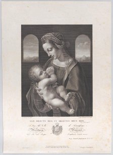 Virgin and Child, ca. 1830. Creator: Jacopo Bernardi.