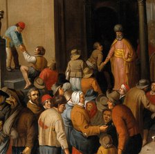 The halt and the blind being summoned to the great supper, 1620-1629. Creator: Joost Cornelisz Droochsloot.