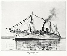 Empress of India, 1893.  Creator: Unknown.