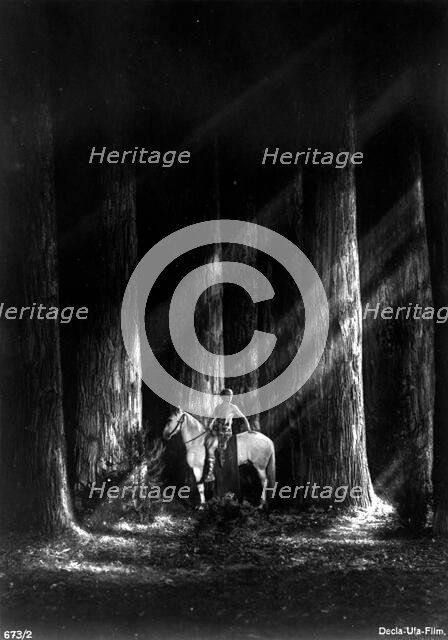 Scene from the film The Nibelungen: Siegfried by Fritz Lang, 1924. Creator: Unknown photographer.