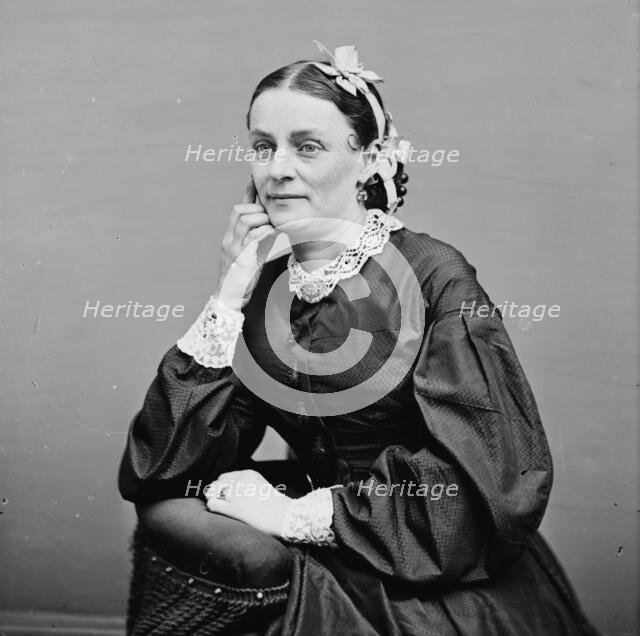Mrs. Eldridge, between 1855 and 1865. Creator: Unknown.