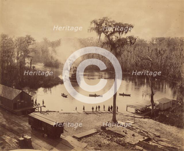 Silver Springs, Florida, c. 1886. Creator: George Barker.