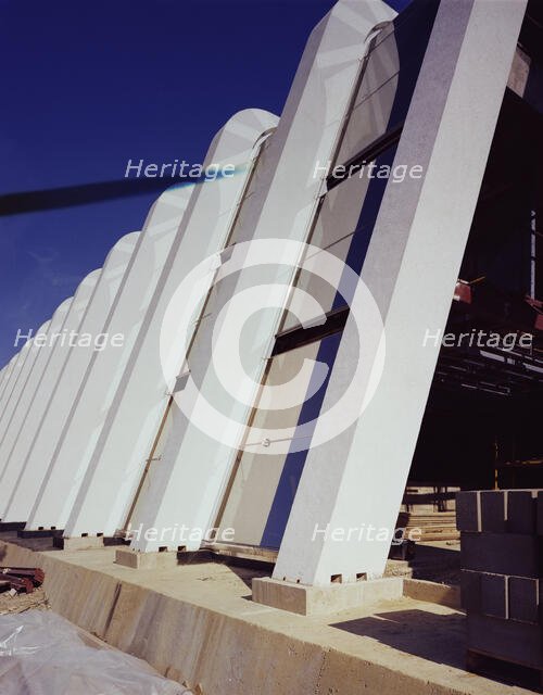 Napp Laboratories, Milton Road, Cambridge Science Park, Milton, Cambridgeshire, 02/09/1982. Creator: John Laing plc.