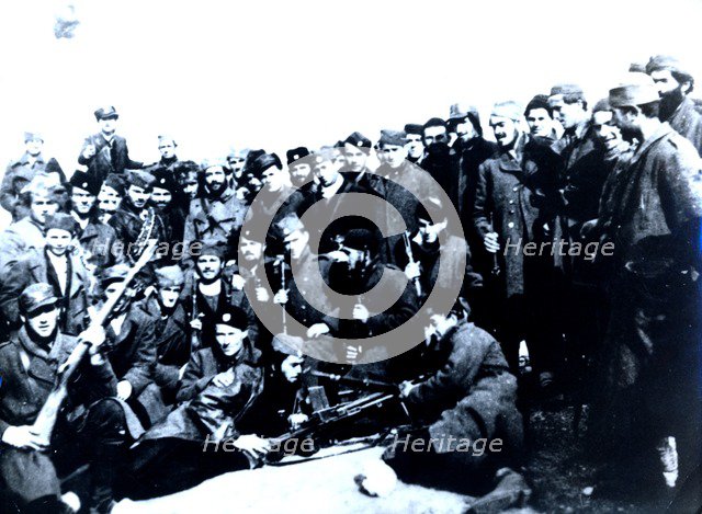 Mikhailovich partisans, Yugoslavia, 1939-1945. Artist: Unknown