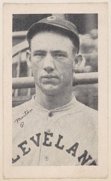 Morton, P., from Baseball strip cards (W575-2), ca. 1921-22. Creator: Unknown.