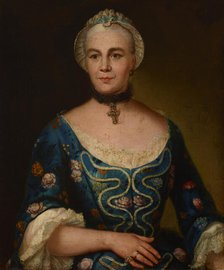Portrait of an Unknown Woman, 2nd half of 18th century. Creator: Unknown.