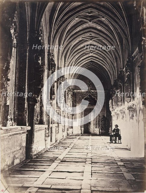 [Cloisters of the Church of Saint John of the Kings, Toledo, Spain], ca. 1858. Creator: Charles Clifford.