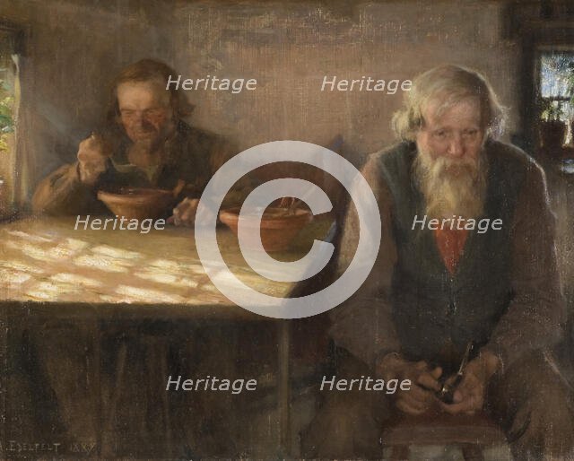 The Day of Rest, 1889. Creator: Albert Edelfelt.