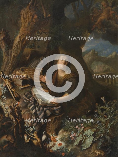 At the cave, late 17th-early 18th century. Creator: Pieter Leermans.