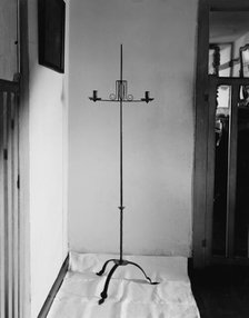 An Antique candlestick at Mt. Vernon, c.between 1910 and 1920. Creator: Unknown.