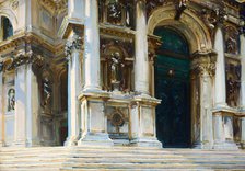 Santa Maria della Salute in Venice, 1909. Creator: Sargent, John Singer (1856-1925).