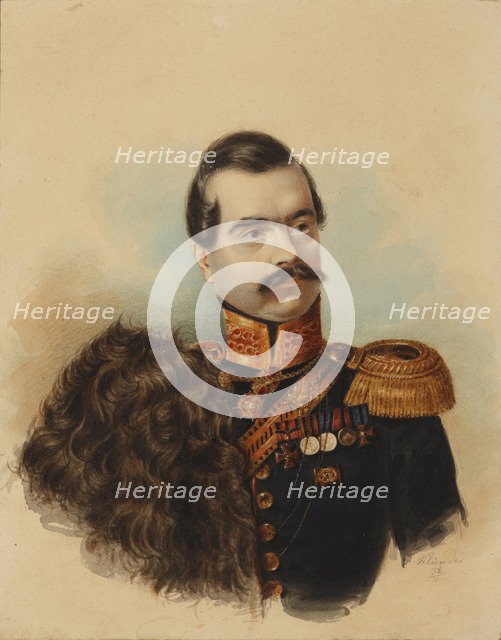 Nikolay Ivanovich Bukharov (1799-1862), 1838.