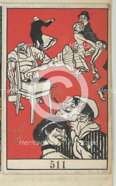 Dancers (Apachentänze!), 1911. Creator: Moritz Jung.