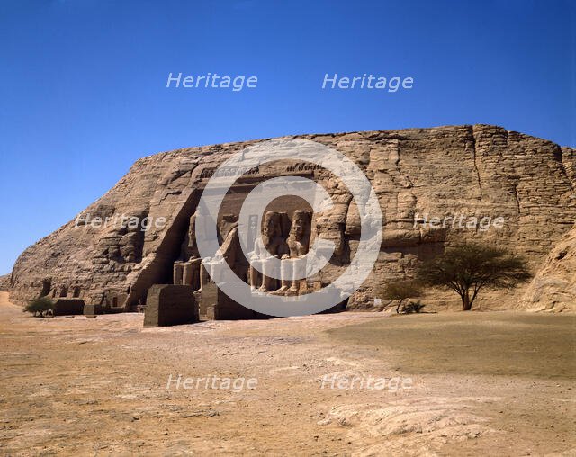 Ramses, Abu Simbel, Egypt, 1984. Creator: Ethel Davies.