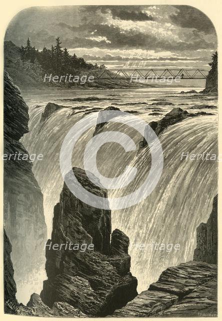 'Passaic Falls', 1874. Creator: A. Measom.