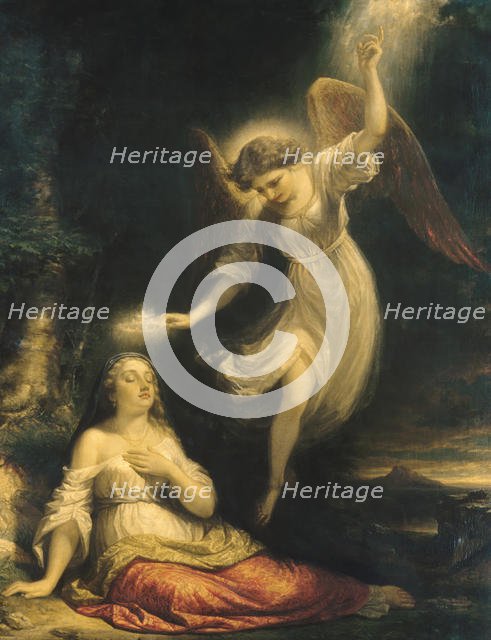 Mercy's Dream, 1858. Creator: Daniel Huntington.