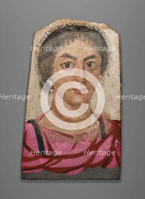 Mummy Portrait of a Young Woman, about A.D. 170-200. Creator: Unknown.