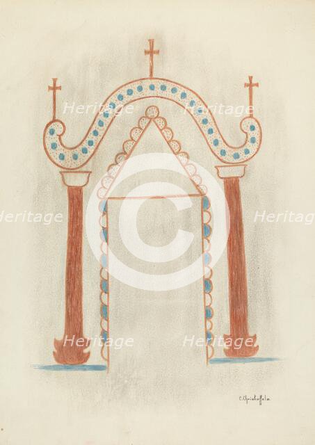 Wall Painting, c. 1941. Creator: Cornelius Christoffels.