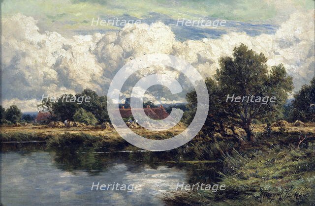 At Sonning, Berkshire, (c1900s). Creator: Henry Hillingford Parker.