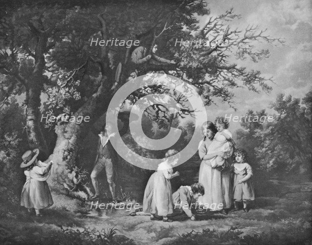 'Children Birdnesting', 1789, (1912). Artist: George Morland.