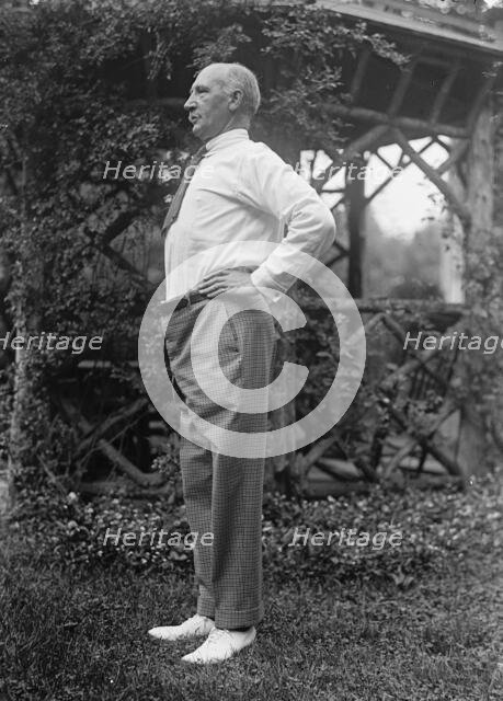 Camp, Walter, I.E, Exercise School - Cabinet Officials Exercising with Other Govt..., 1917 or 1918. Creator: Harris & Ewing.