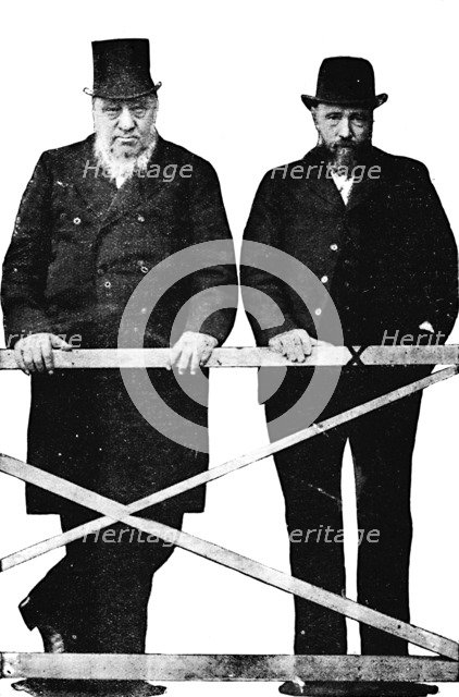 'Brother Boers at the Bar', 1900. Artist: Unknown.