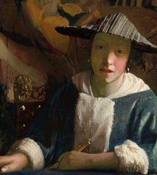 Girl with a Flute, probably 1665/1675. Creator: Jan Vermeer.