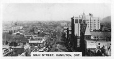 Main Street, Hamilton, Ontario, Canada, c1920s. Artist: Unknown