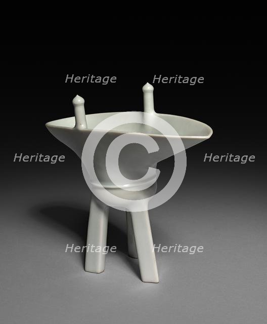 Libation Cup (Jue), 1402-1424. Creator: Unknown.