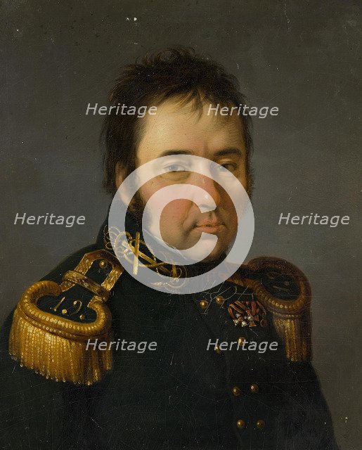 Portrait of Vasily Mikhailovich Golovnin (1776-1831), Mid of 1810s.