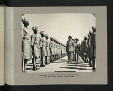 Inspection of a Sudan Defence Force Guard of Honour by Chief of the Imperial General Staff, 1964. Creators: Colonial Office, Unknown.