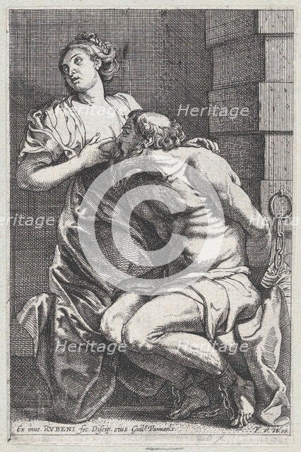 Cimon and Pero, ca. 1631. Creator: Willem Panneels.