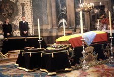 Burial in Madrid, with the chapel in the Royal Palace of Don Juan de Borbon y Battenberg (1913-19…