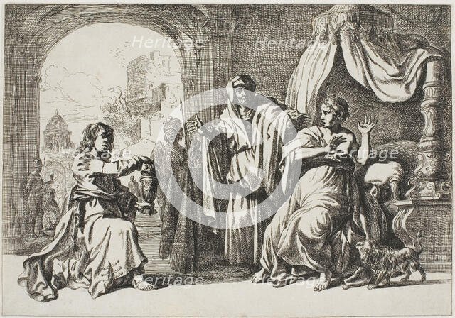 Sophonisba Receiving the Poisoned Cup, n.d. Creator: Pieter Lastman.