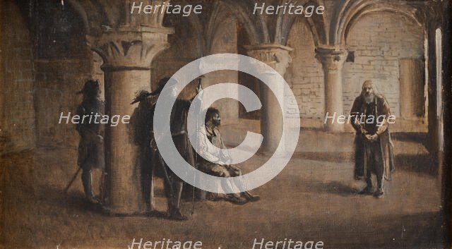 Rencontre de Schumacker et de Han d’Islande, c.1889. Creator: Guillaume Albert Demarest.