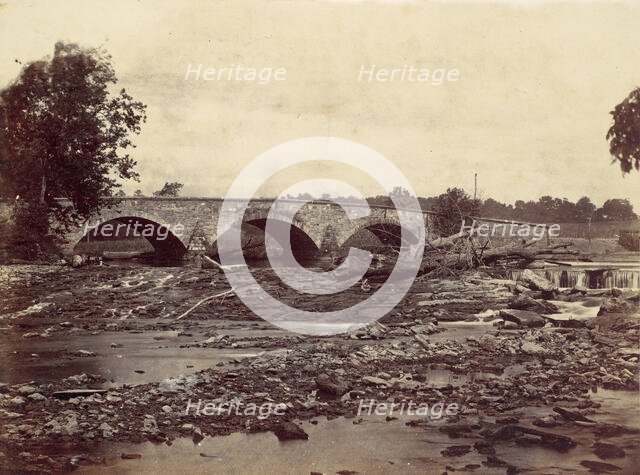 Antietam Bridge, On the Sharpsburg and Boonsboro Turnpike, No. 2, September 1862, 1862. Creator: Alexander Gardner.