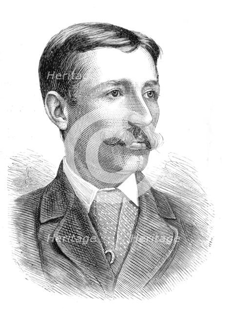 The late Lieutenant I. D. Wright, R.A., 1880. Creator: Unknown.