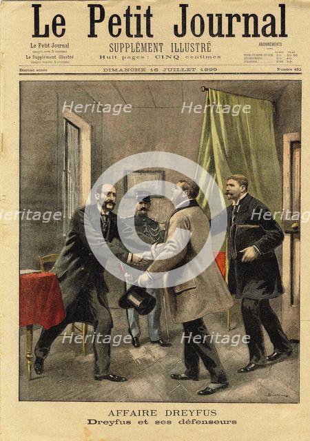 Le Petit Journal concerning the Dreyfus Affair , 1899. Creator: Damblans, Eugène (1865-1945).