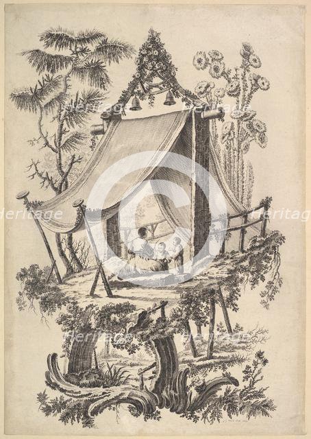 Treehouse, 1773. Creator: Jean Jacques Avril.